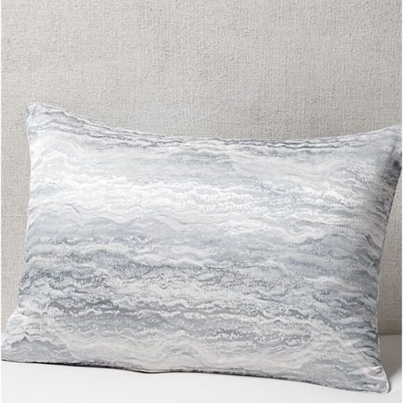 Hudson Park Collection Marble Wave Standard Pillow Sham - Picture 1 of 5